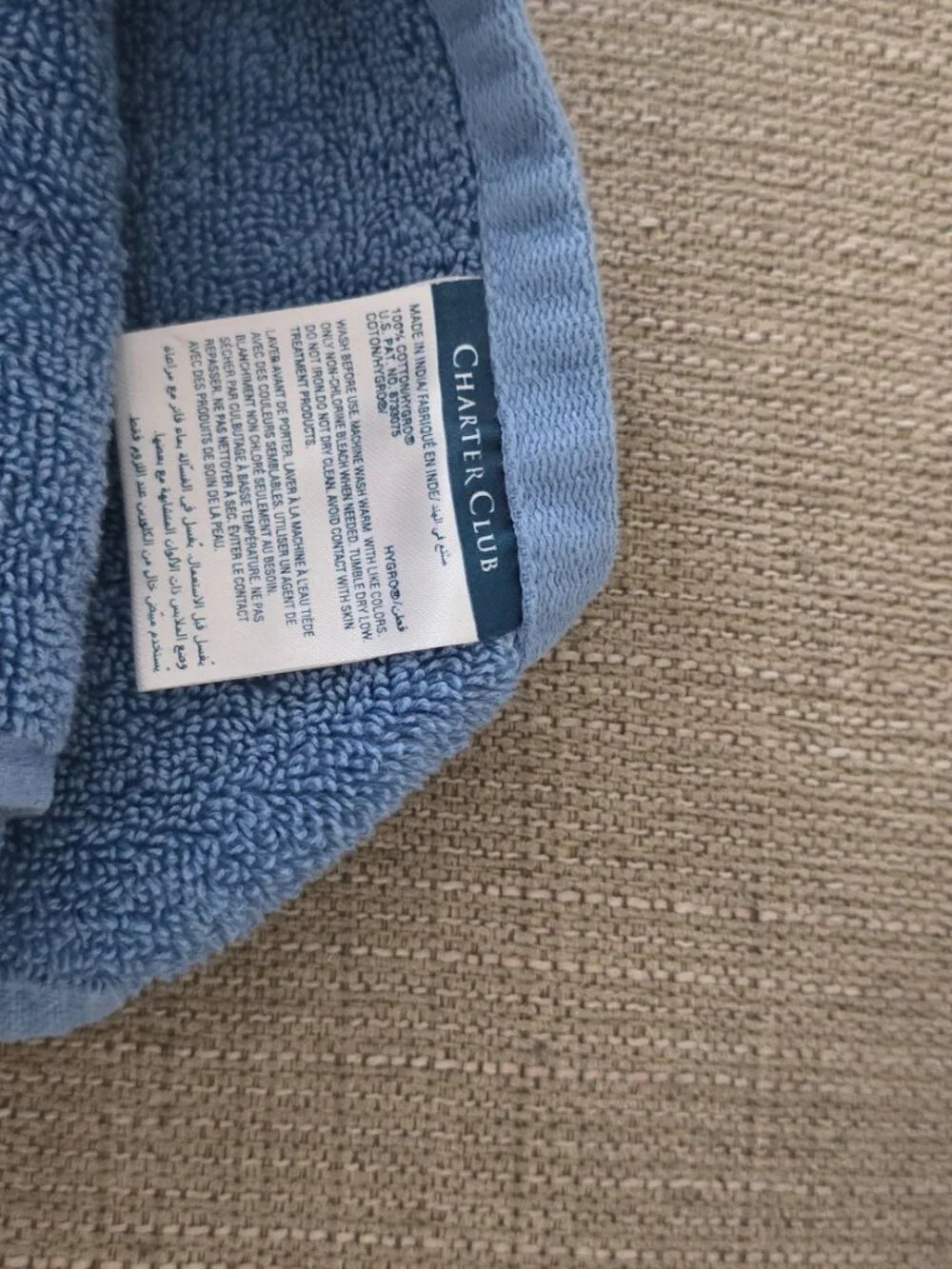 Set (2) of Charter Club hand towels (see pictures)